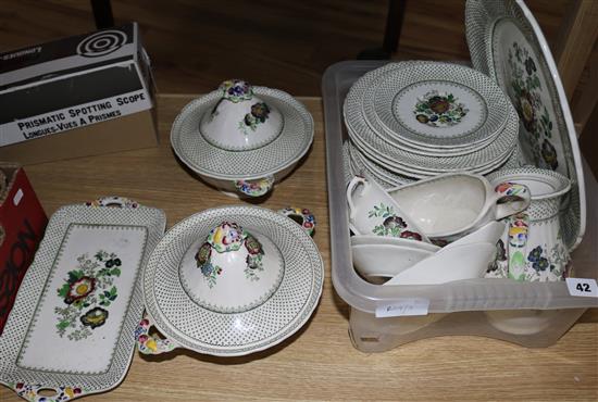 A Masons part dinner service